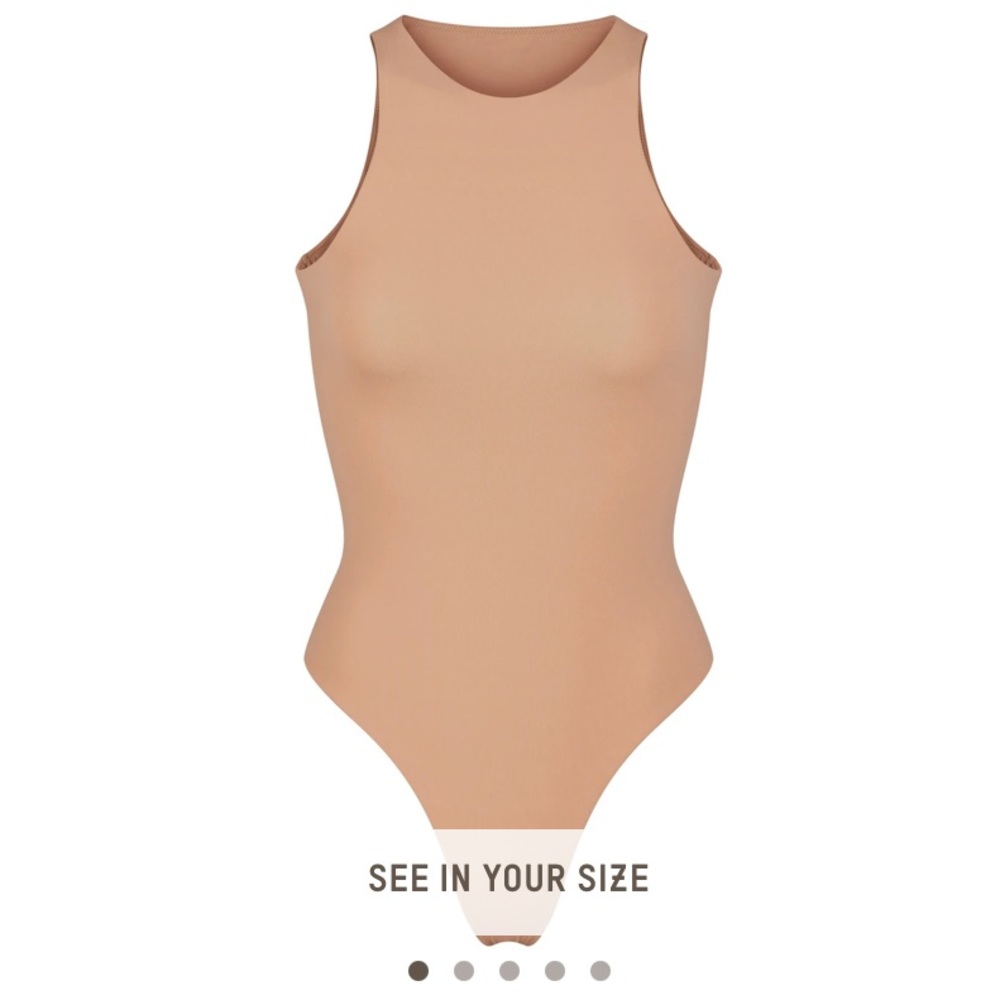 FITS EVERYBODY HIGH NECK BODYSUIT size small